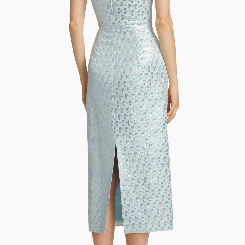 Markarian Strapless Ice Blue Marcella dress NWT - Picture 6 of 13